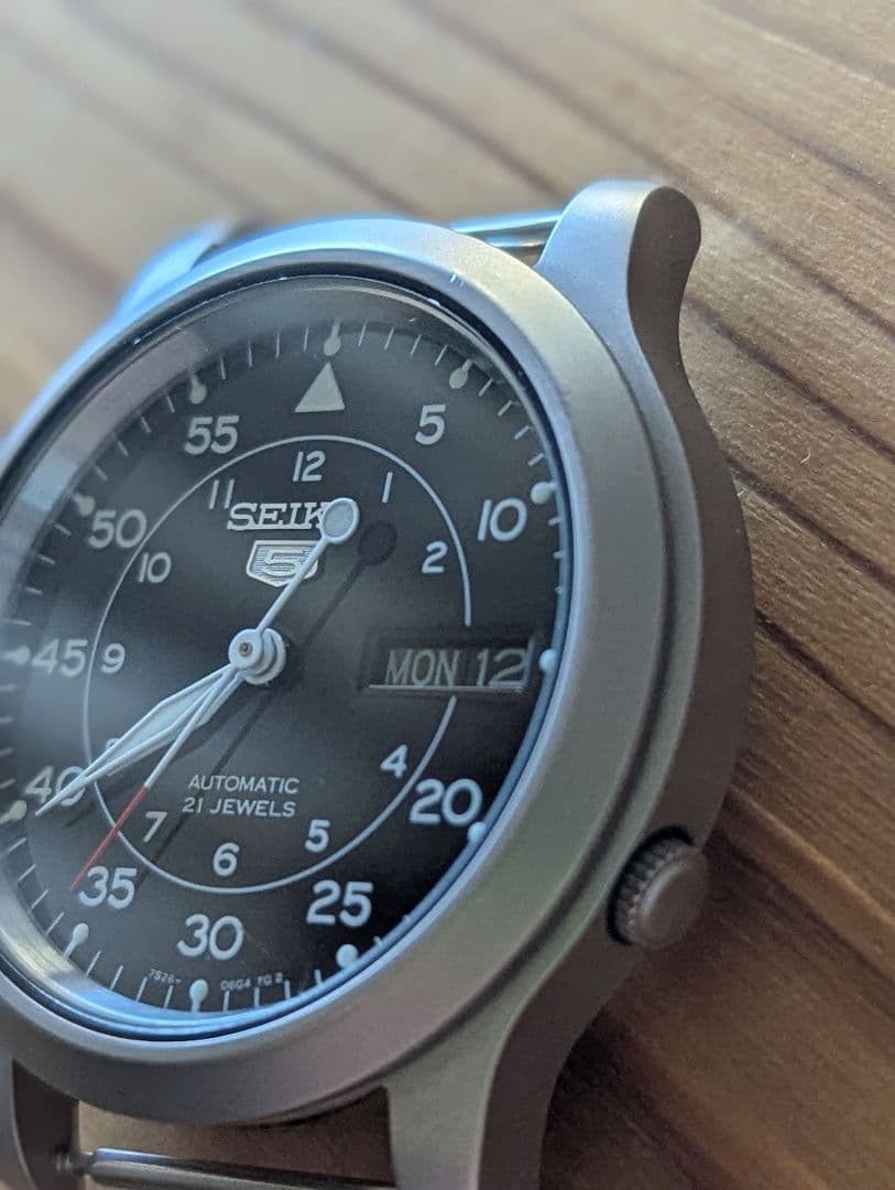 【1/20まで】SEIKO5 SNK809　美品　本体のみ（ベルト・付属品なし）