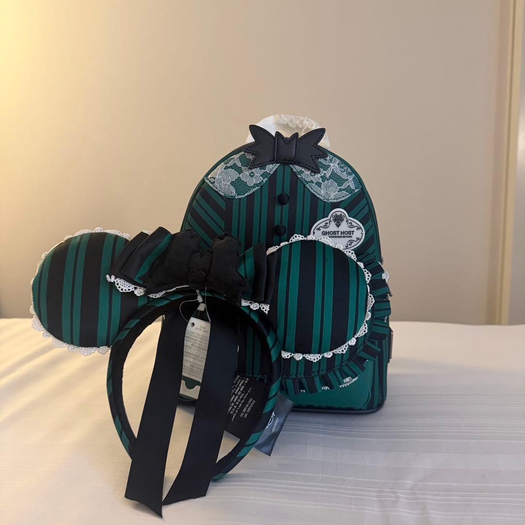 日本未発売 ホーンテッドマンション リュック ラウンジフライ カチューシャ