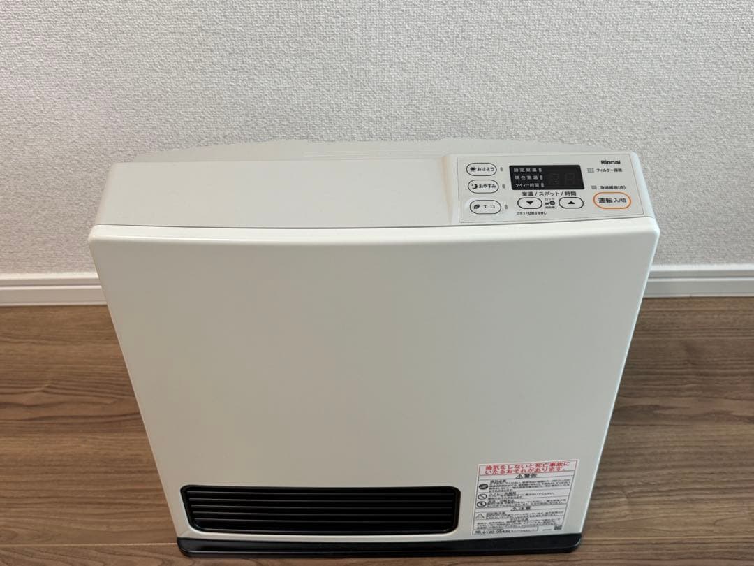 極美品 Rinnai ガスファンヒーター SRC-365E