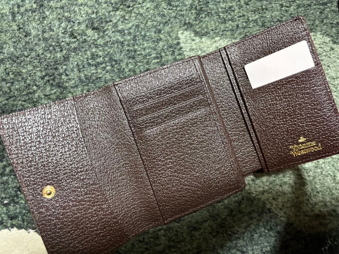 Vivienne Westwood 三つ折り財布 ダークブラウン