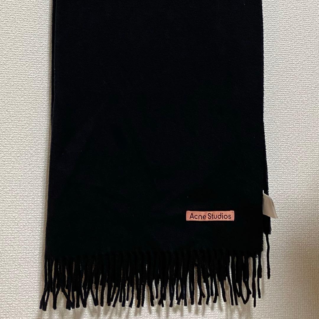 Acne Studios マフラー　ブラック