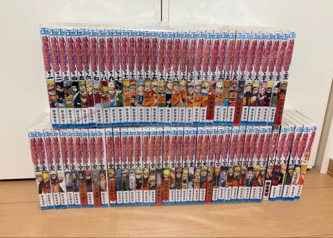 【送料無料・翌日発送】NARUTO ナルト 全巻セット 1〜72巻 外伝付き