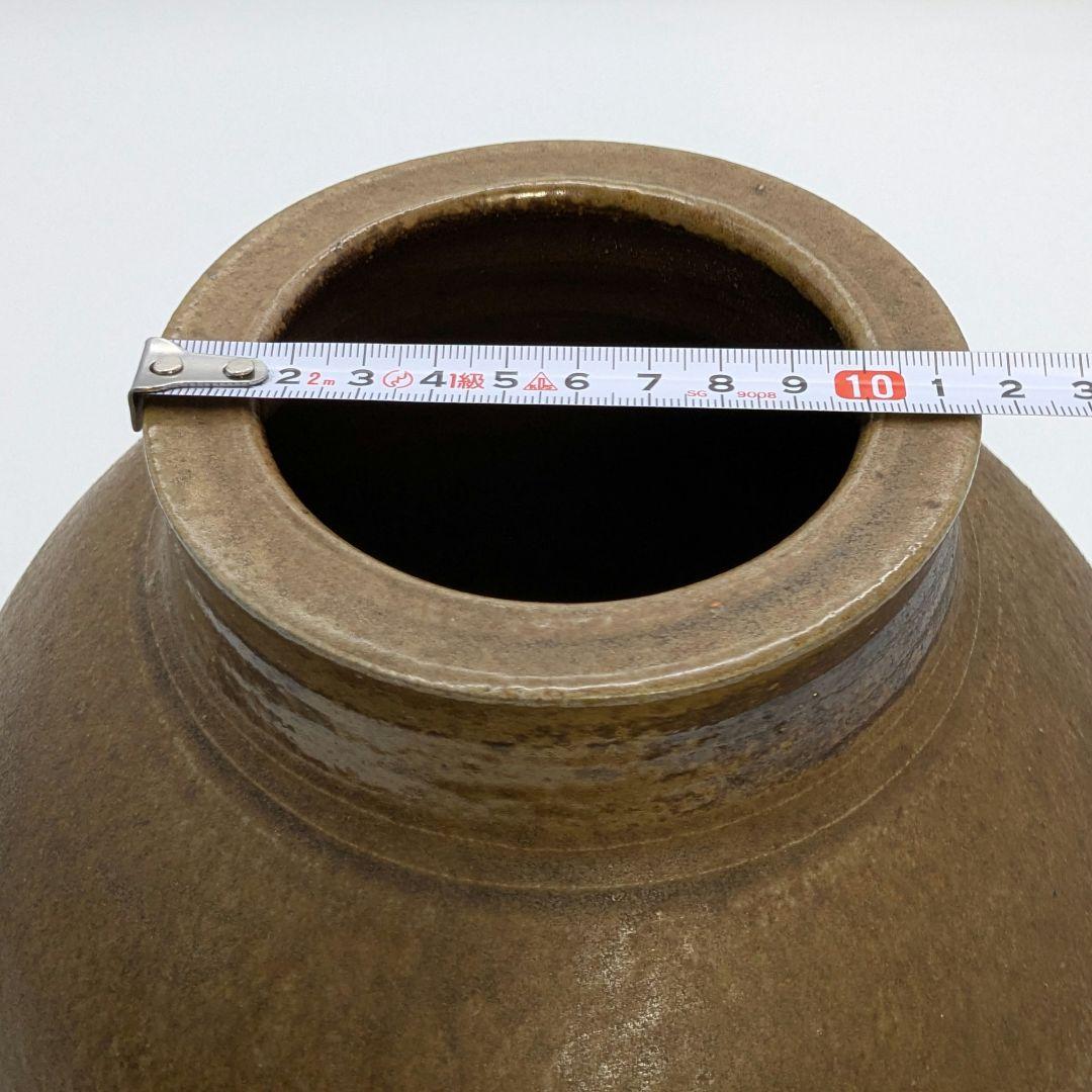 大平誠之助 備前焼 壺 共箱栞 壷 花器 フラワーベース 花入 花生 花瓶 置物