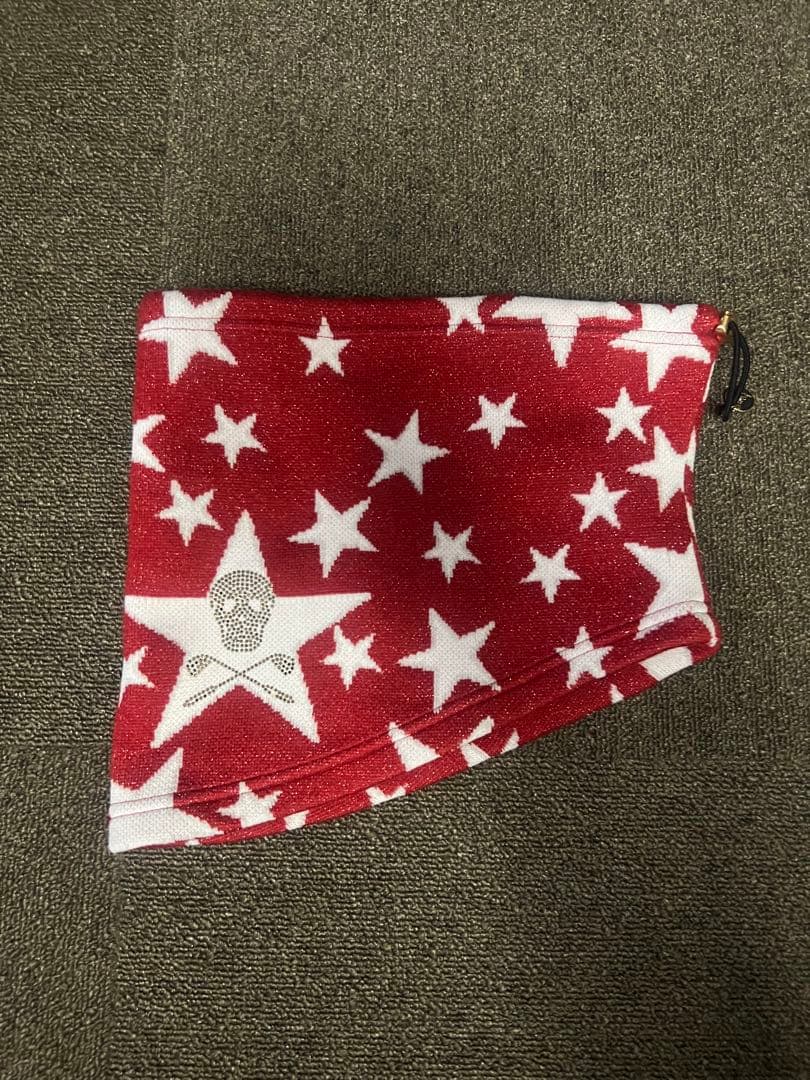 カッコいい！MARK & LONA 星柄 ネックウォーマー