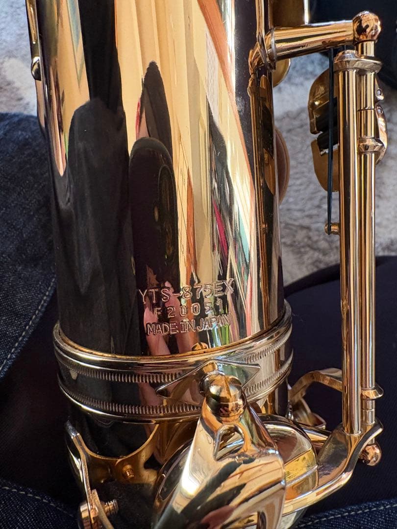 【選定品】Yamaha YTS-875EX サックス本体 ゴールド