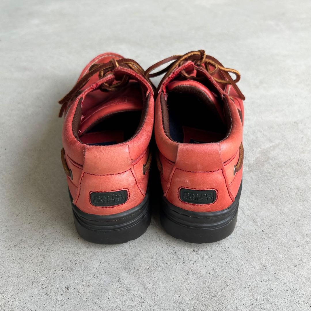 90’s POLO SPORTS デッキシューズ レザー アメカジ ヴィンテージ