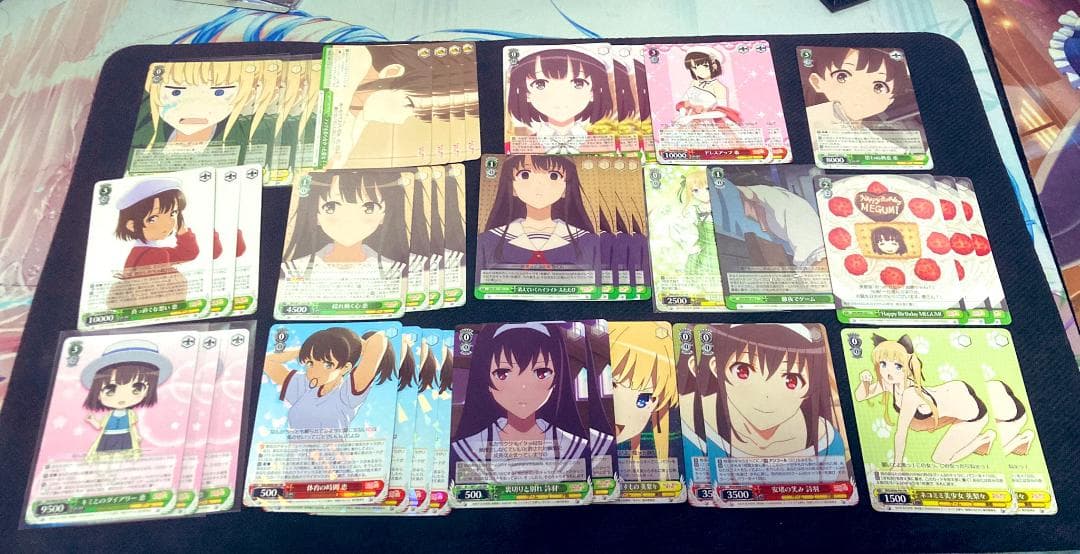 ヴァイスシュヴァルツ 冴えカノ　８扉デッキ　宝扉　可能　調整パーツ付き