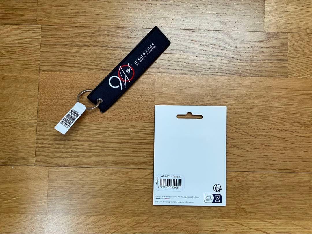 【匿名配送】エールフランス航空　創立90周年記念グッズ　３点セット