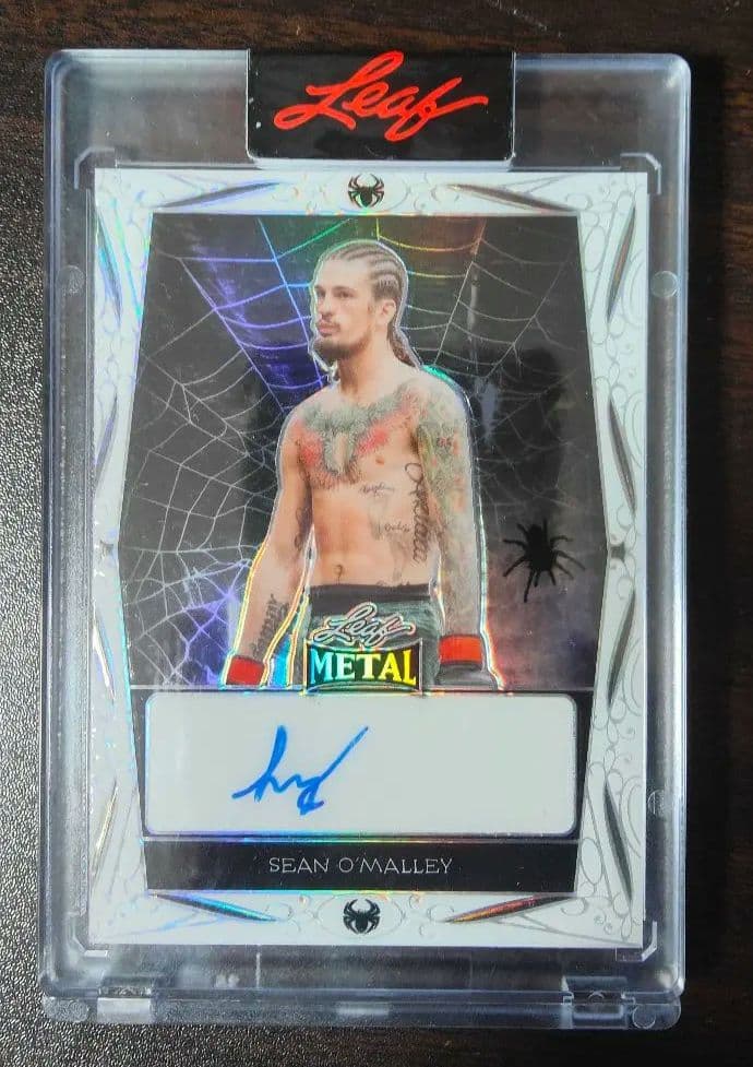 UFC　leaf　ショーン・オマリー　サインカード