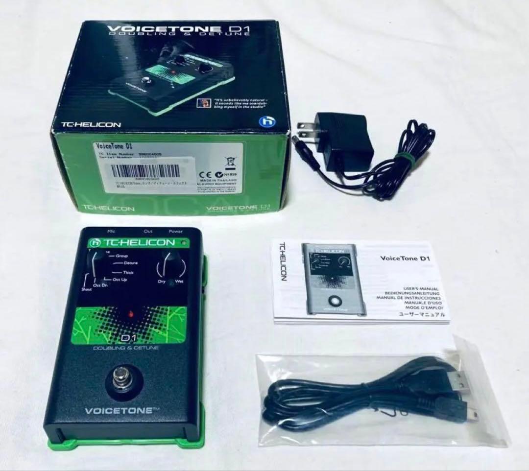 配信機器・PA機器・レコーディング機器 TC-HELICON Voicetone D1