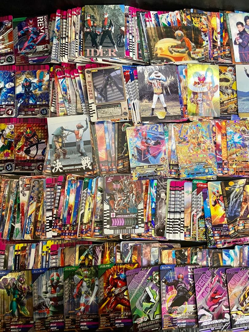 仮面ライダー　カード引退品2.2kg