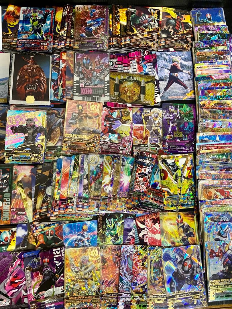 仮面ライダー　カード引退品2.2kg