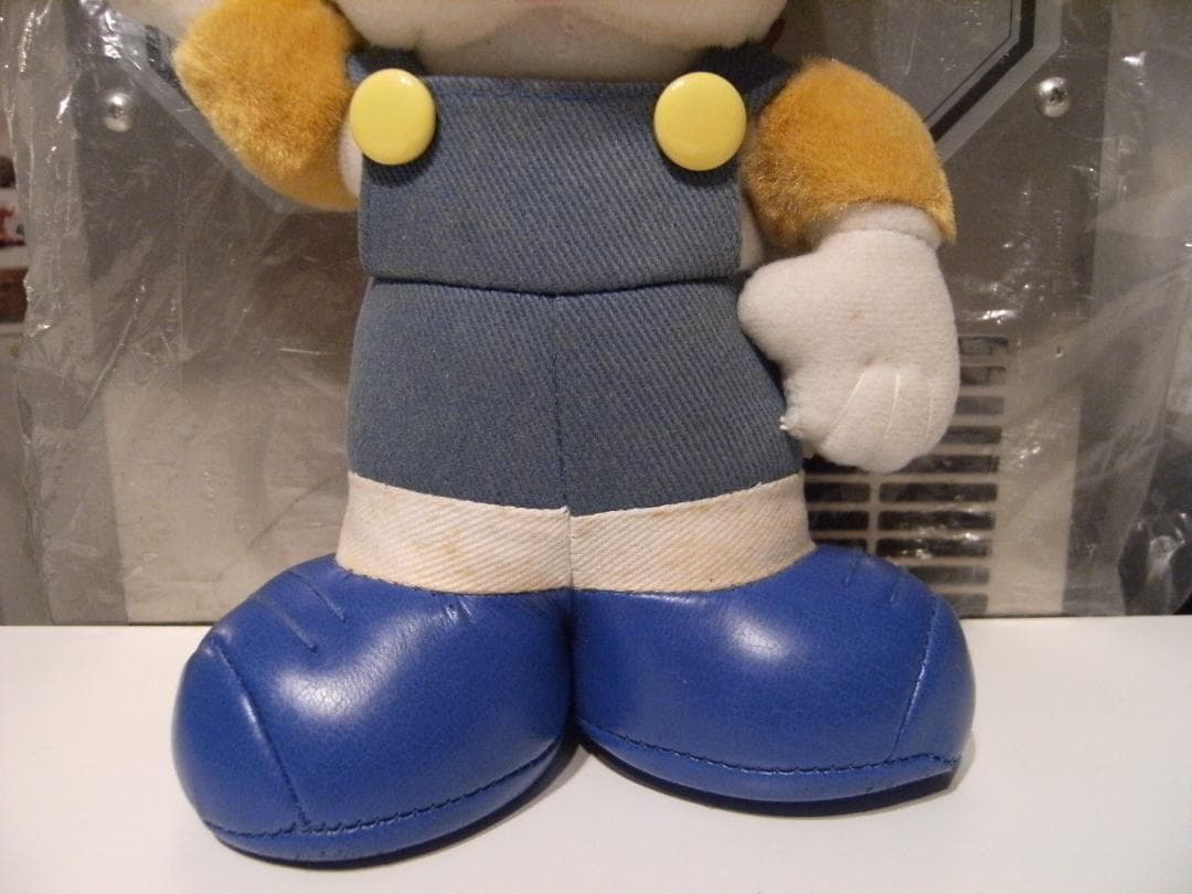 昭和レトロ★旧車 中古自動車 整備工場 愛車点検 てんけんくん ぬいぐるみ 犬