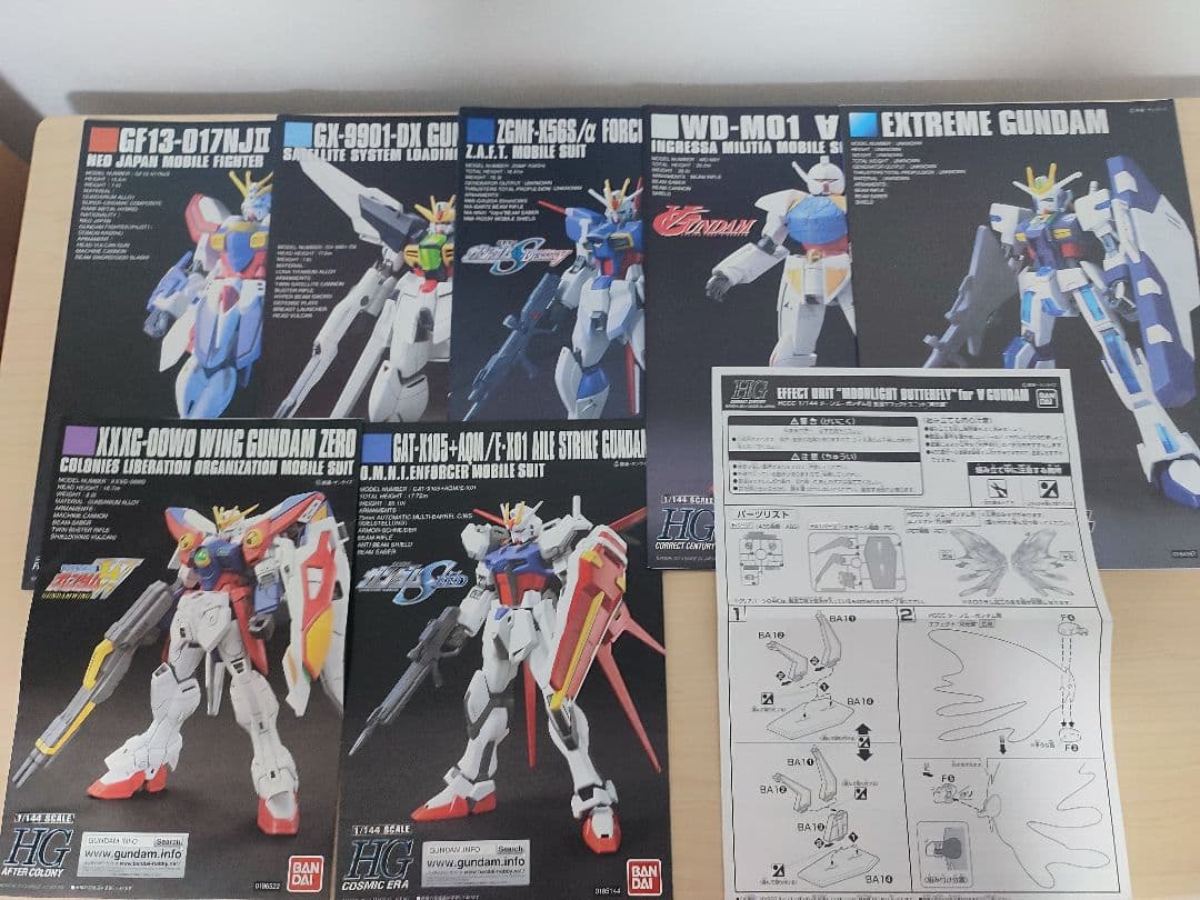 HG 1/144 ガンプラアナザー主役機まとめ売りセット