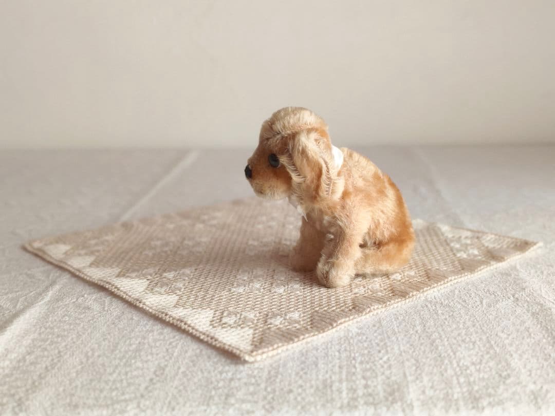 * vintage dogl ❀ きょとんとしたお顔が 可愛い ワンちゃん