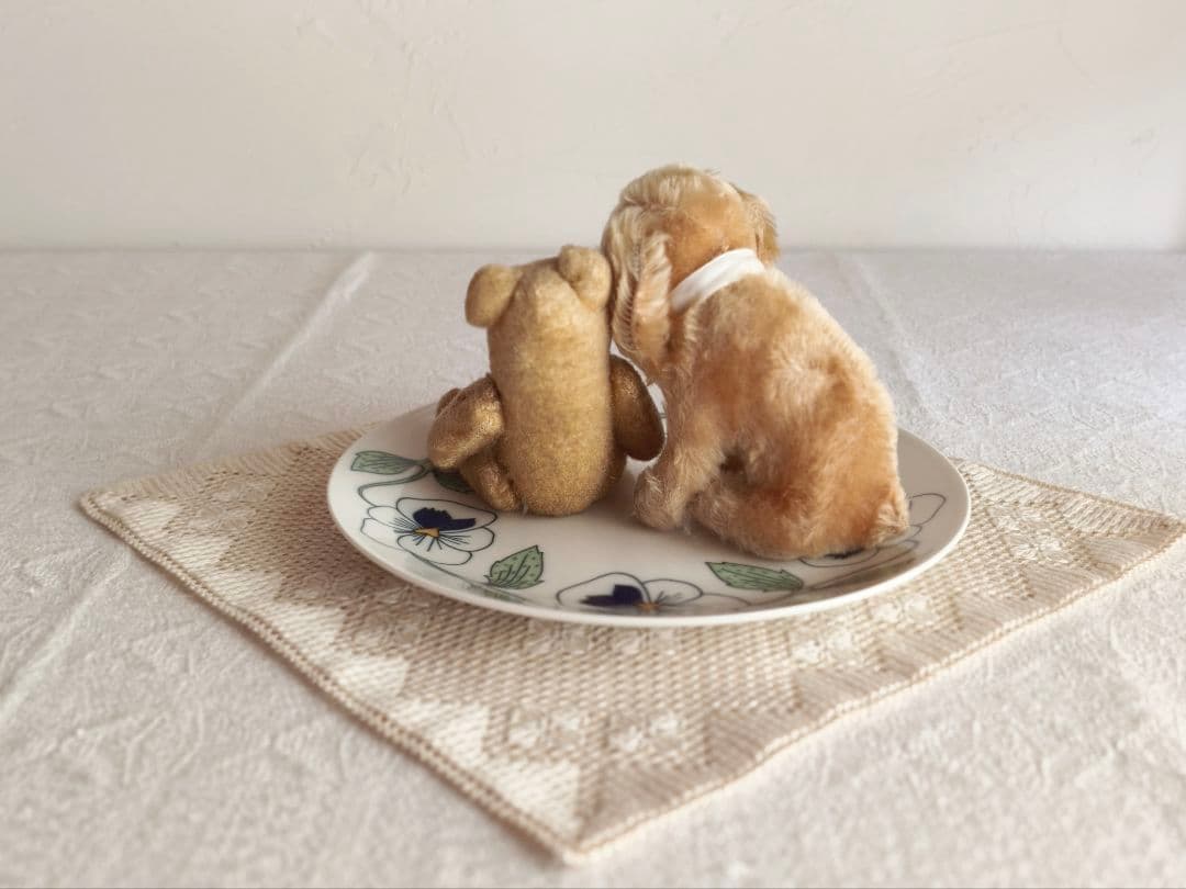 * vintage dogl ❀ きょとんとしたお顔が 可愛い ワンちゃん