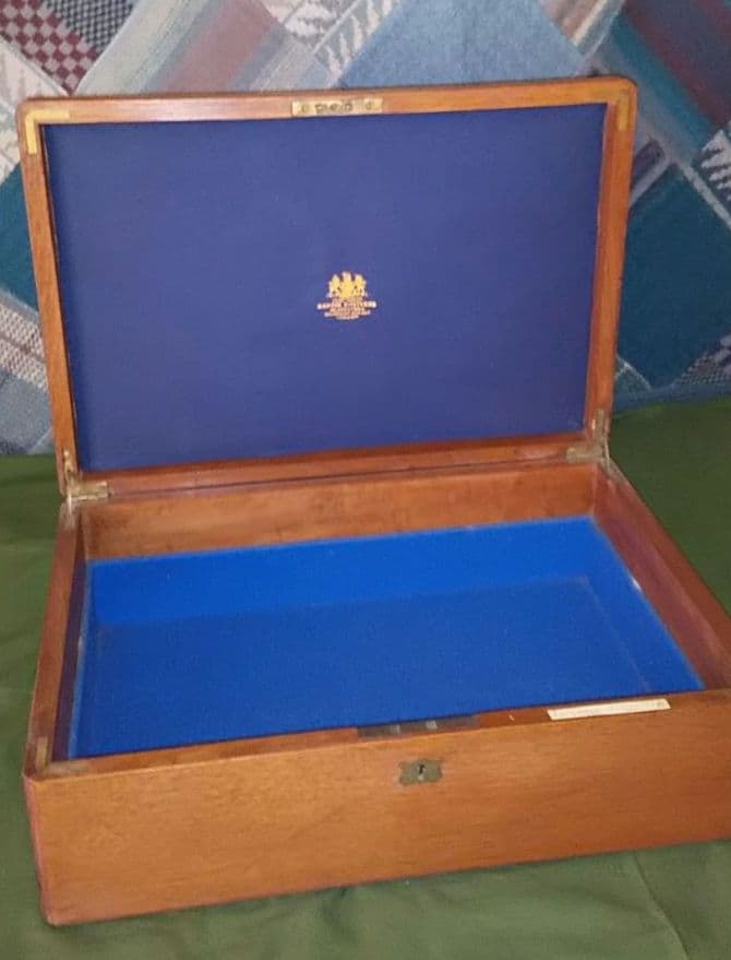 木製箱　MAPPIN BROTHERS　LONDON