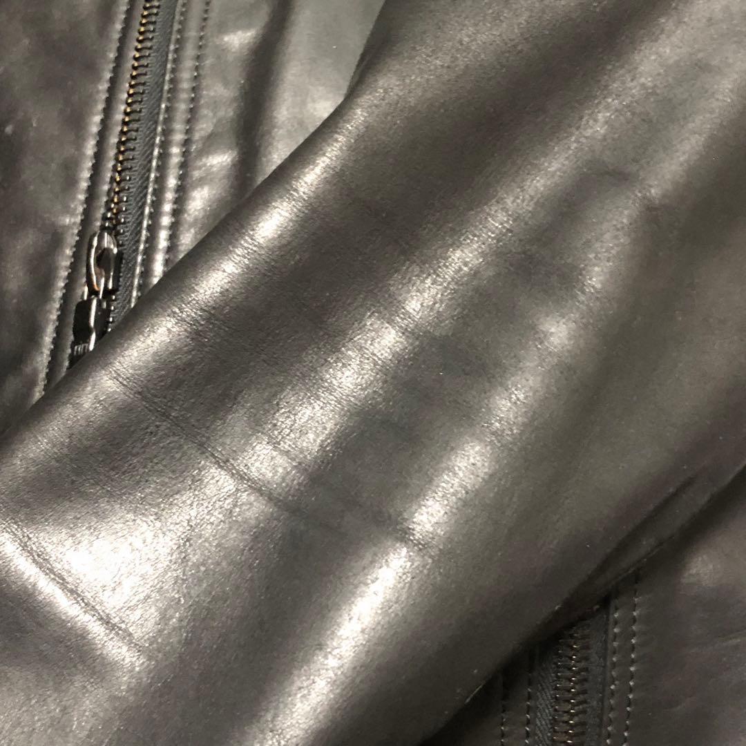 【希少】GalaabenD 八の字　レザー　ライダース