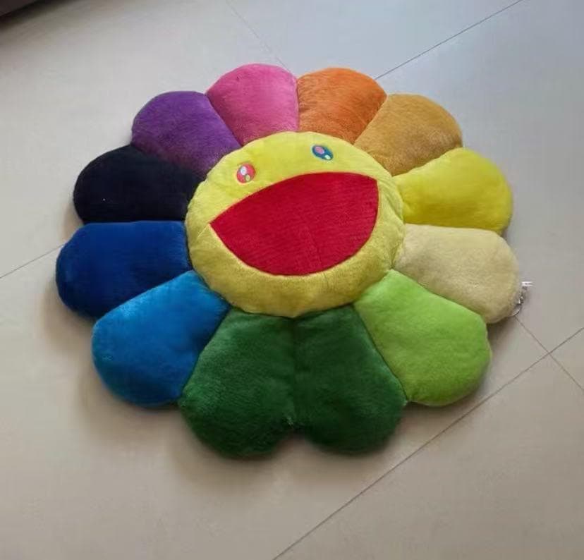 村上隆 カイカイキキ 1m フラワークッション 特大 未使用タグ付