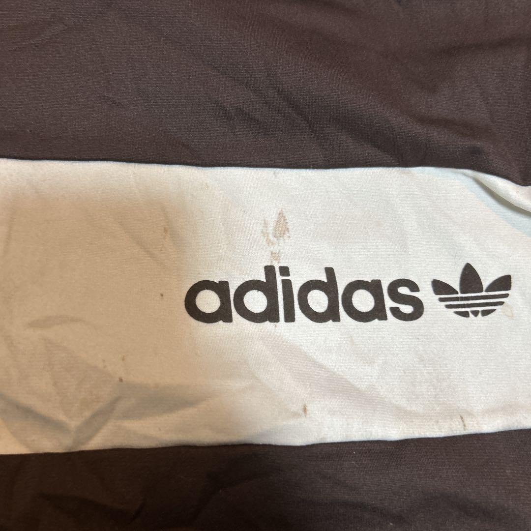 90s あのちゃん　アディダス トラックジャケット茶 ジャージ ブラウン XL