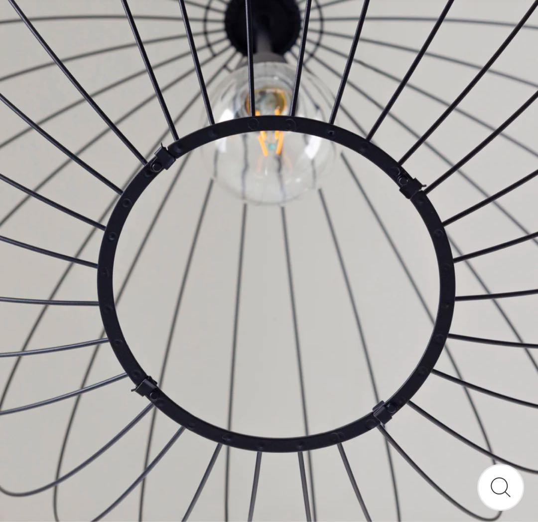 Kanademono ペンダントライト アジャスター付き ブラック インテリア