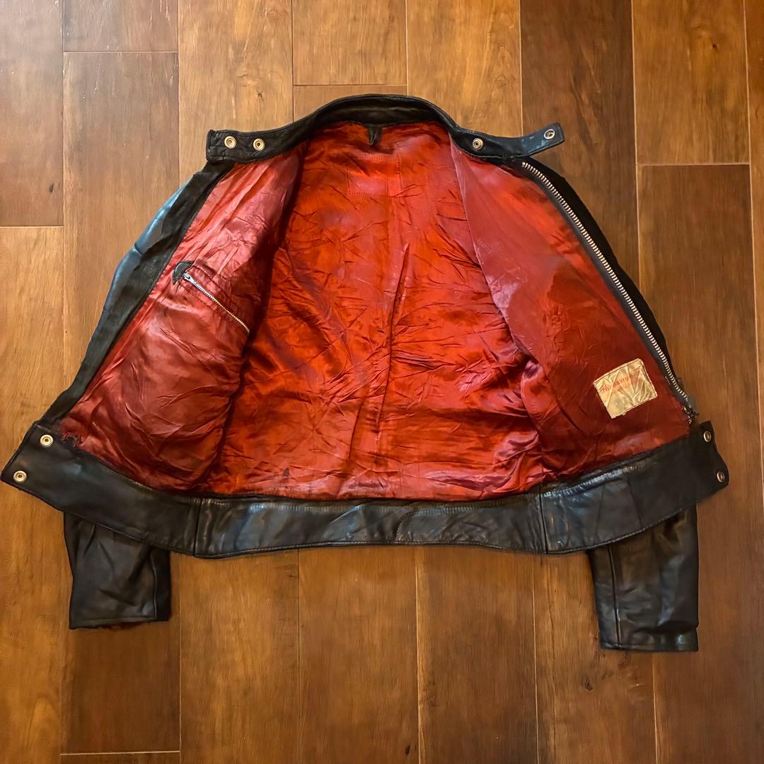 70s uk vintage highwayman シングルライダースジャケット