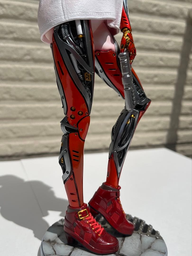 ガレージキット改造完成品　サイズ大　サイボーグ