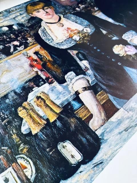 額装品/フォリー＝ベルジェール劇場のバー/エドゥアールマネ/ポスター/インテリア