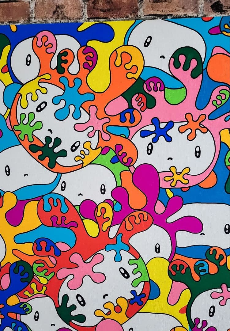 ★鈴木哲也★F100(1620×1300mm)アクリル原画★送料無料#0094