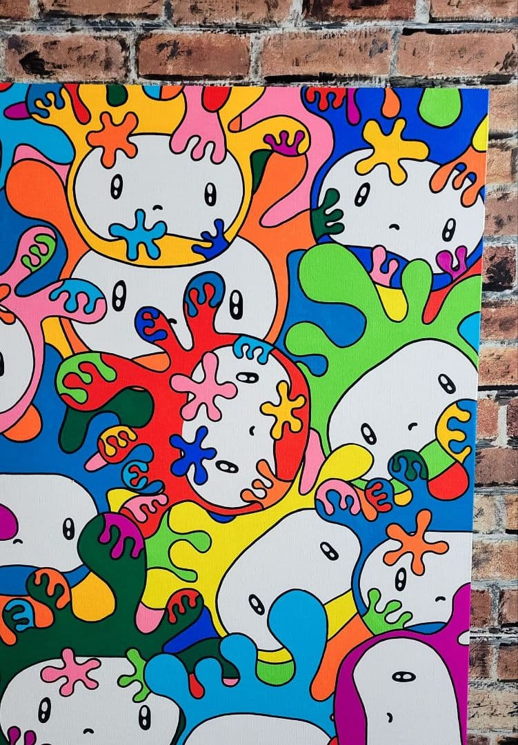 ★鈴木哲也★F100(1620×1300mm)アクリル原画★送料無料#0094