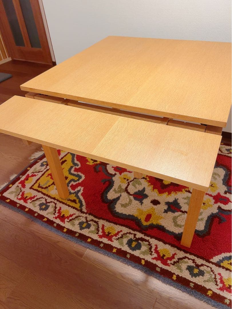 無印良品 エクステンションテーブル　80/120×80×72
