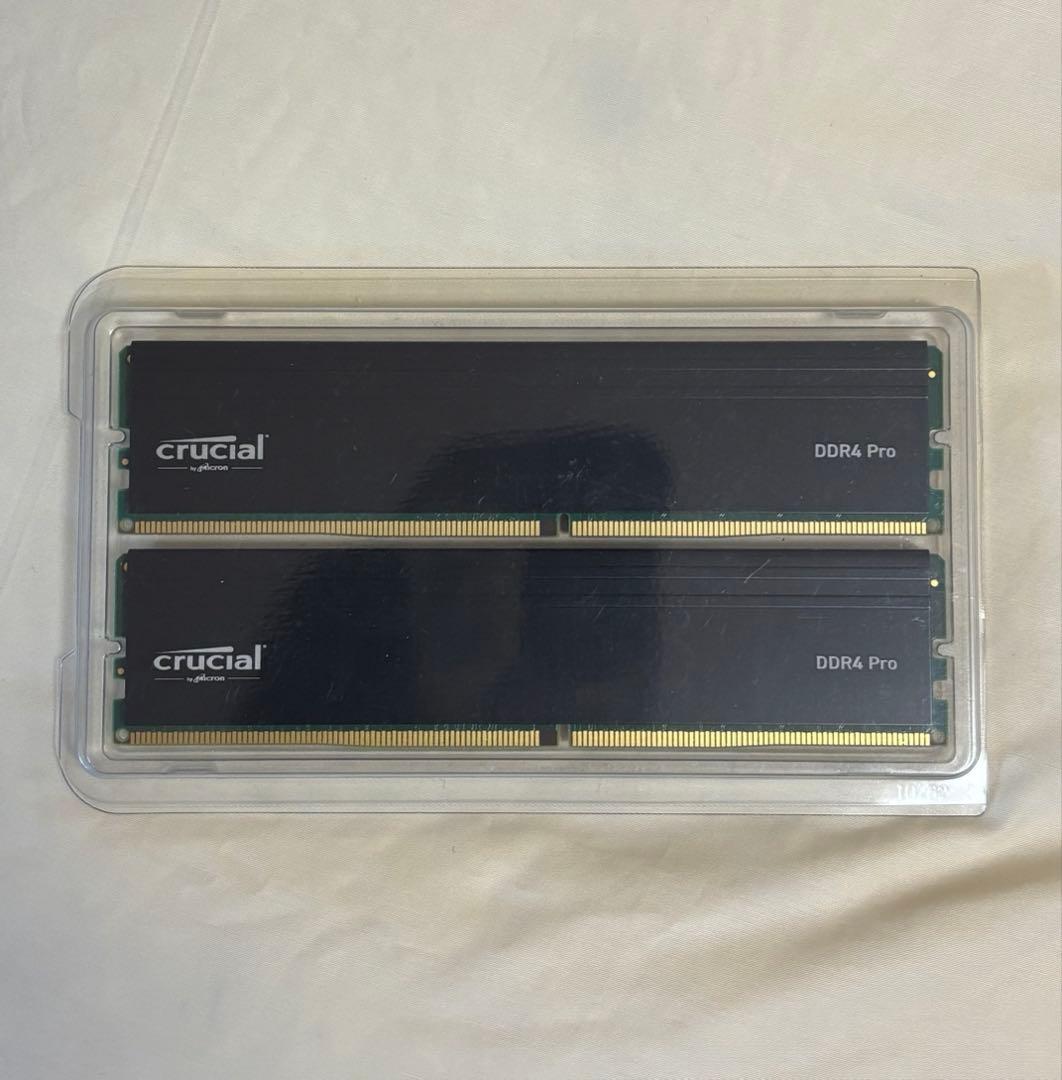 Crucial DDR4 PRO PCメモリー 64GB(32GBx2)