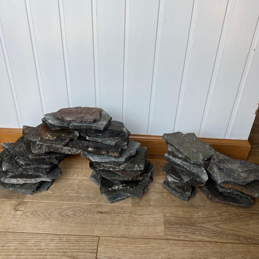 アクアリウム　輝板石　レイアウト