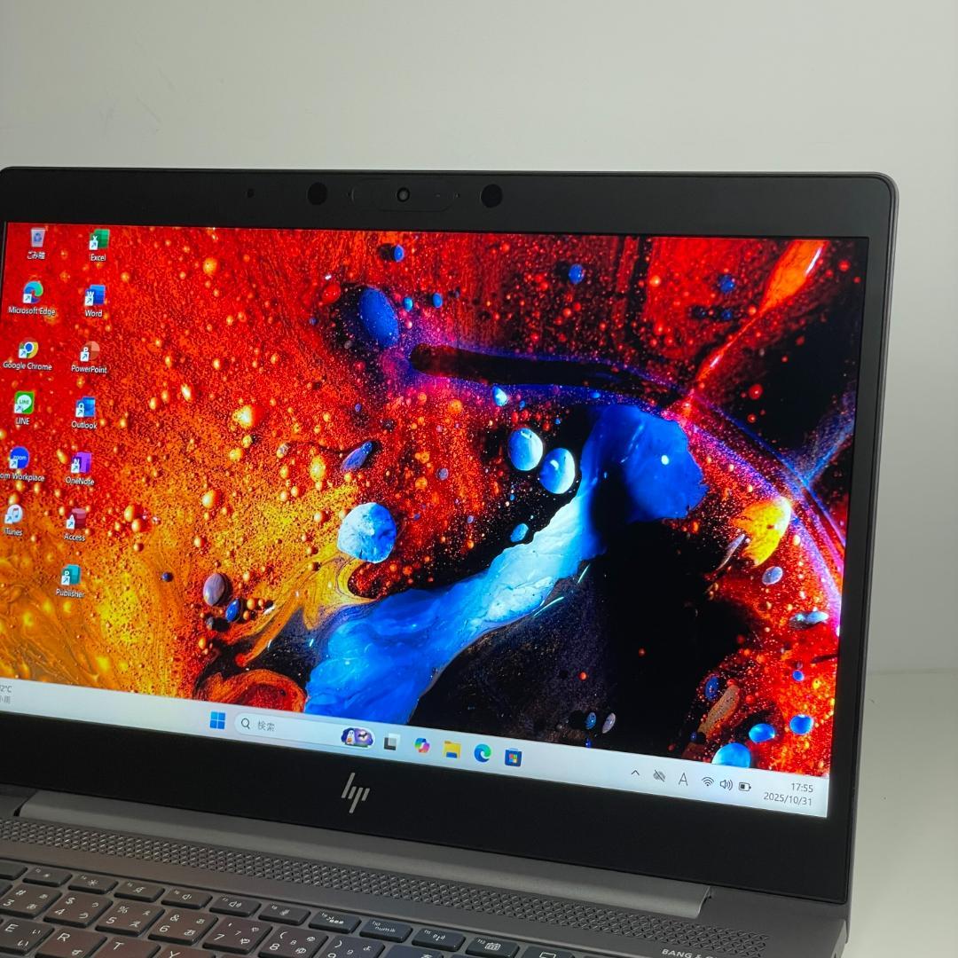 第8世代i7 HP ZBook 14u G6 メモリ16GB グラボ ノートPC