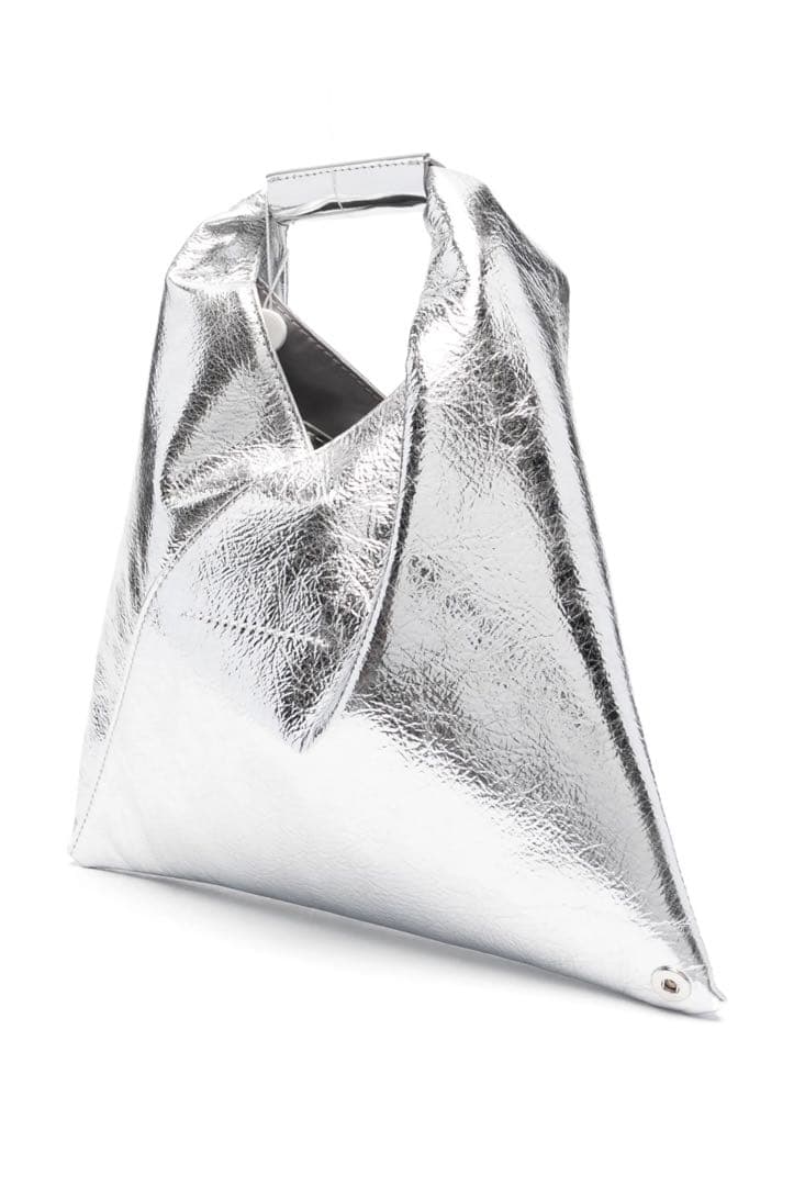 【MM6 メゾンマルジェラ】シルバーバッグ スモールサイズ