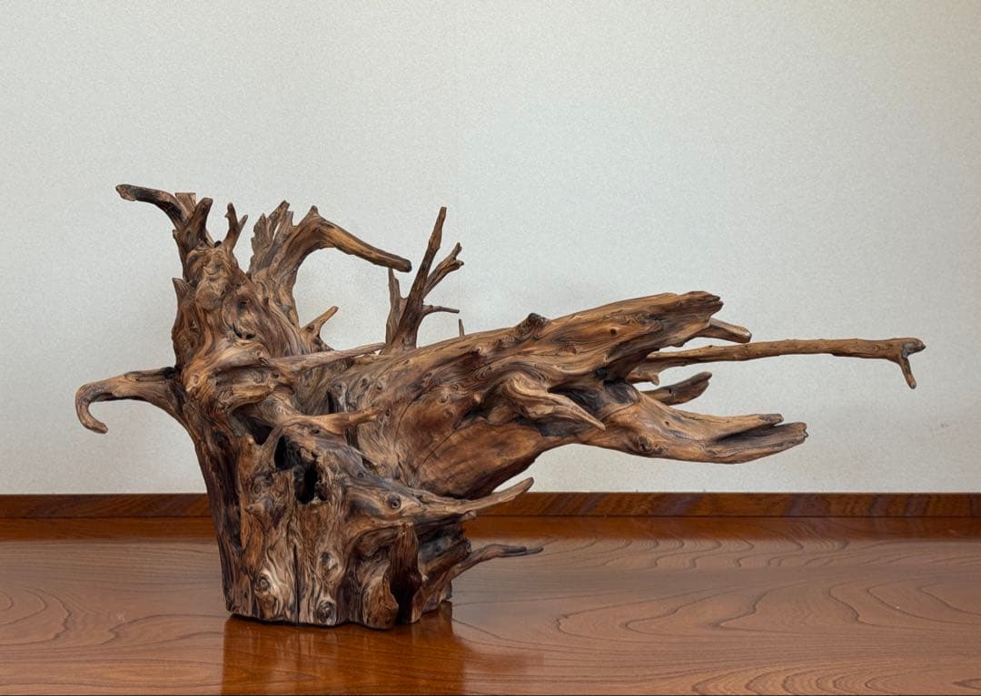 とても美しい流木　特大　水槽　インテリア　美術品　アクアリウム　中庭　玄関