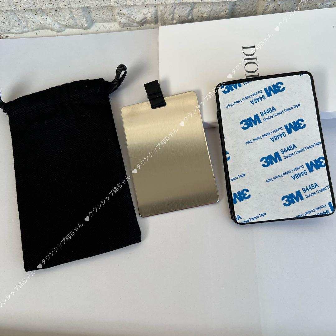 ♡ローズ♡ 　ディオール Dior ポケットミラー キルティングケース付き