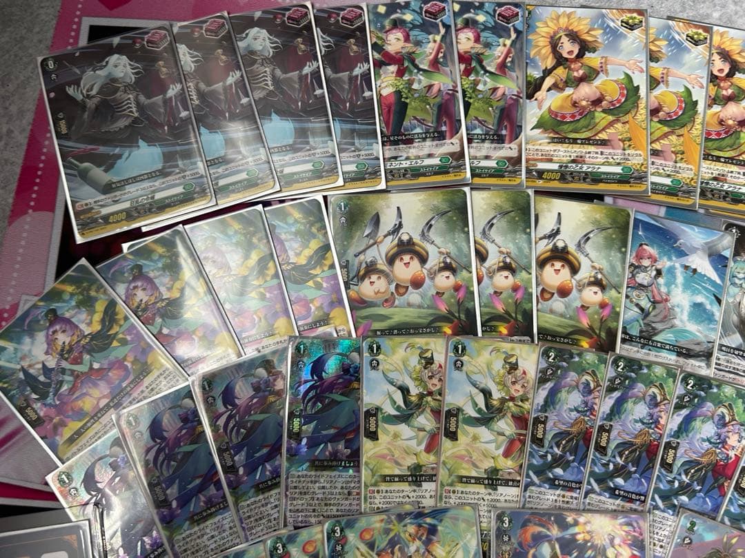 ヴァンガード　「Master Deckset 羽根山ウララ」 改造版