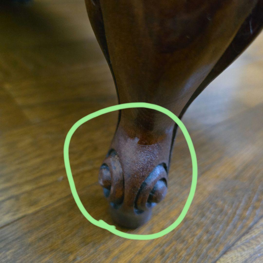 アッティカ　チェスト　三段　イタリア　象嵌　家具　猫足