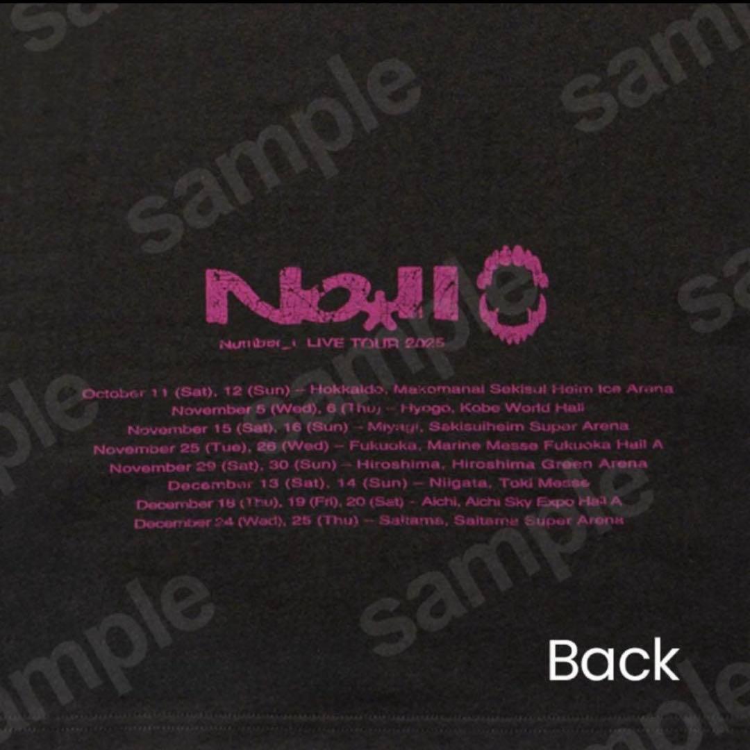 No.Ⅱ Tシャツ (スミクロ)