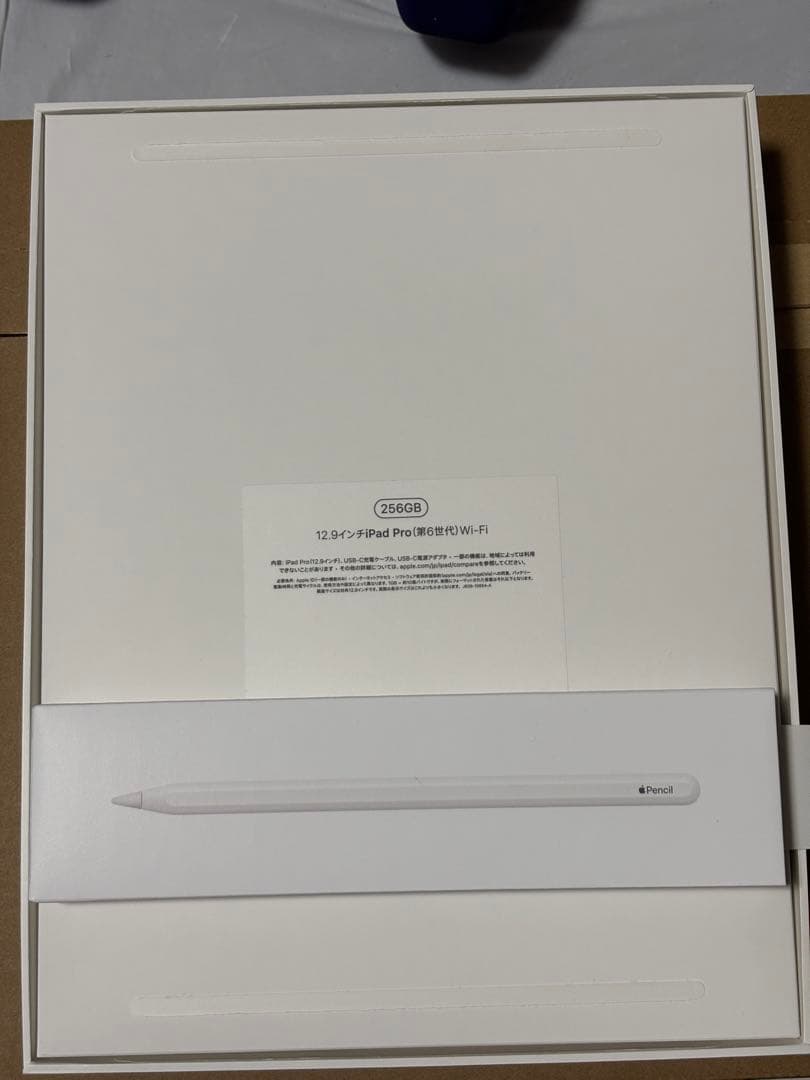 iPad Pro 12.9インチ 第6世代 256GB Appleペン付き