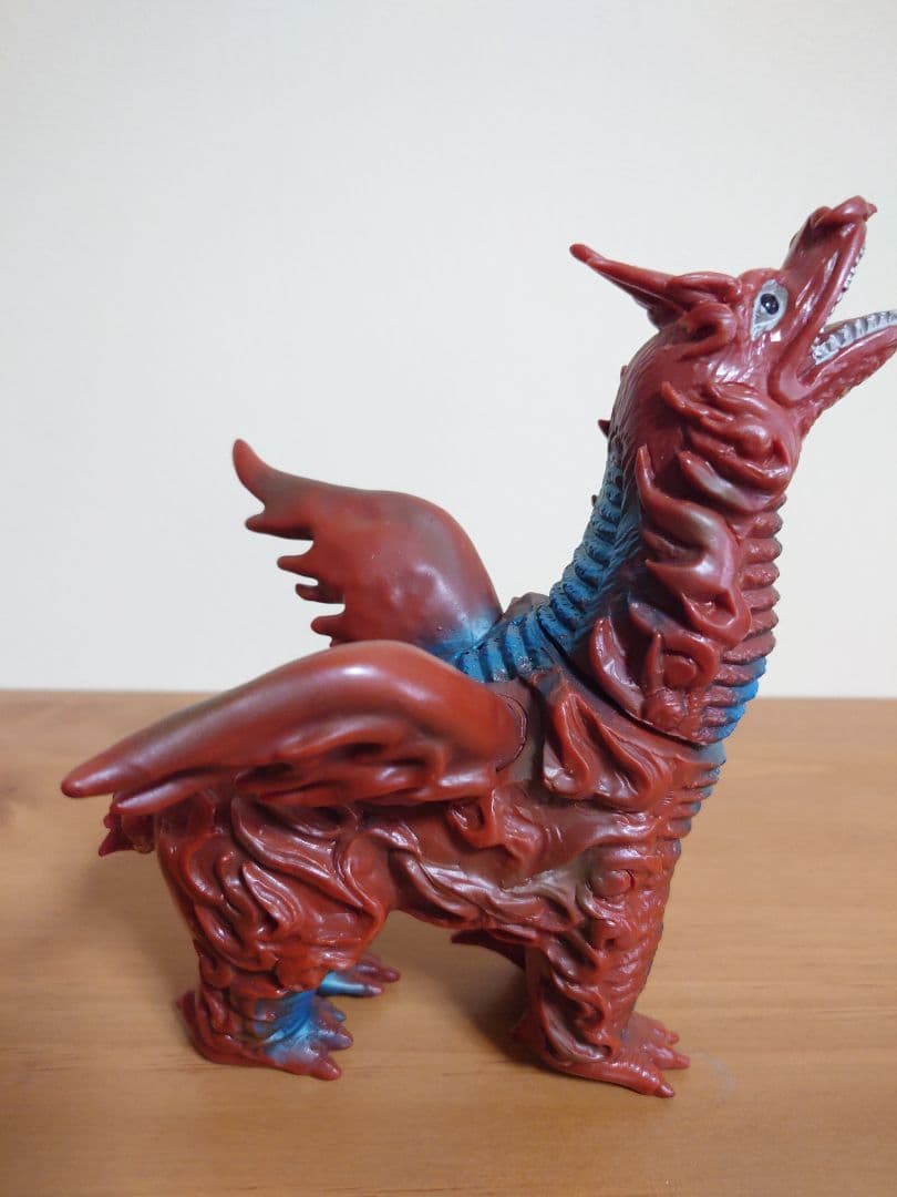 【当時もの稀少！】ブルマァク　ソフビ　ドドンゴ　茶色成形　初代ウルトラマン