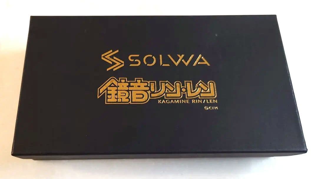 鏡音リン 本革長財布 SOLWA 新品（缶バッジ無し）