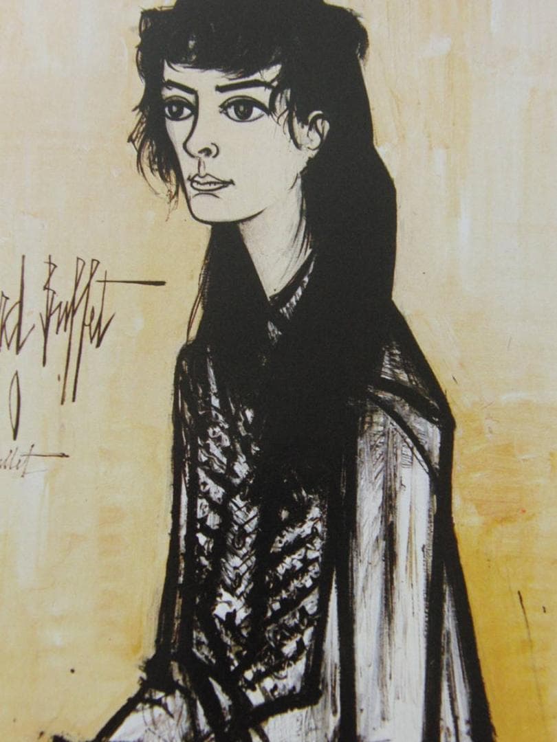 ベルナール・ビュッフェ、「Annabel a ka blouse」