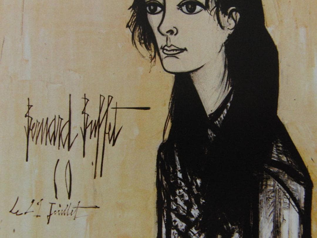 ベルナール・ビュッフェ、「Annabel a ka blouse」