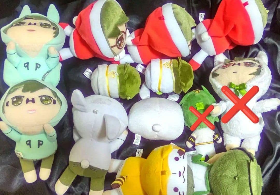 逢坂壮五 八乙女楽 四葉環 二階堂大和 十龍之介 アイナナ ぬいぐるみ ムビナナ