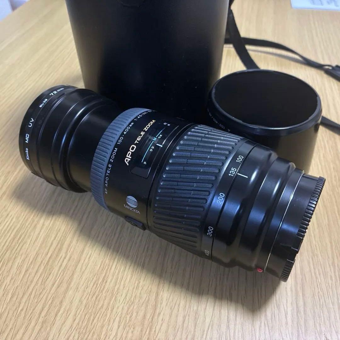 鶴瓶さんの専用　Sony α350 MINOLTA AF アポテレズーム2点