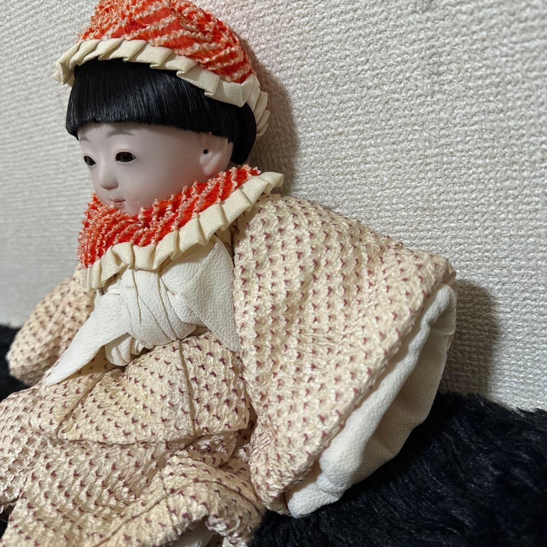 吉田精彩 日本人形 市松人形 ビスクドール ビスクドール 伝統工芸
