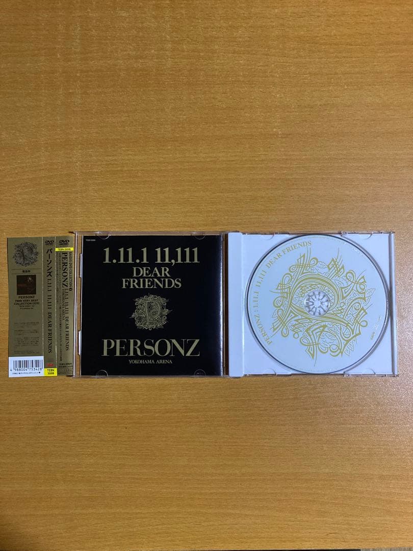 ミュージック PERSONZ DVD 1.11.1 11,111 DEAR FRIENDS