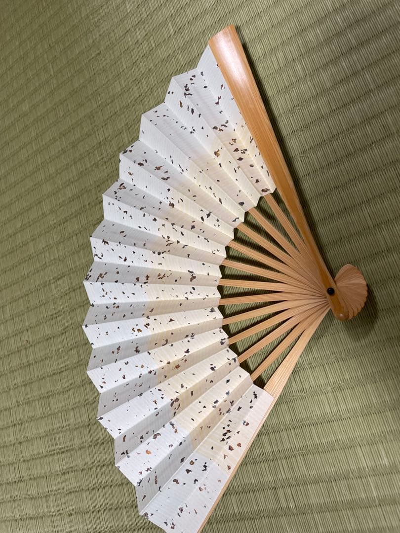 宗徧流 家元 扇子 *茶道　B26